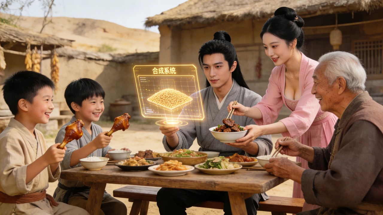 【FULL】Trapped in Famine Year,  I Unlocked Crafting System,Saved My Whole Family!