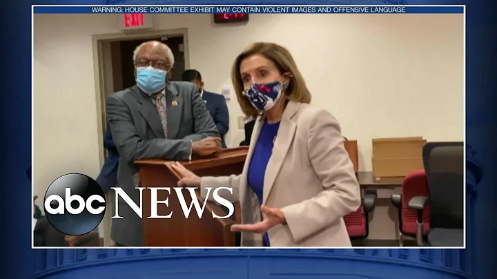 House Speaker Nancy Pelosi worked to stop violence...