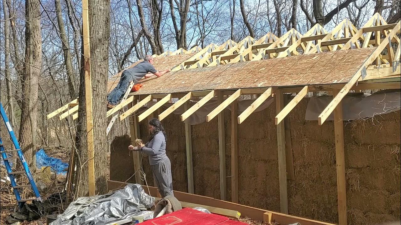 Nailing OSB Boards To Roof Trusses March13 YouTube