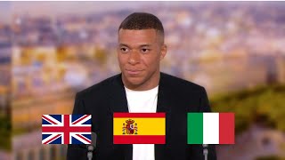 When footballers speak different languages ! (Mbappe, Pogba,. Benzema,...)