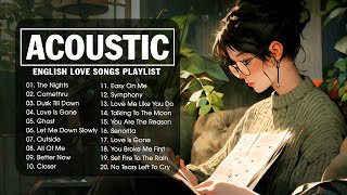 Top Trending TikTok Acoustic Songs Cover 🎵 English Love Songs with Lyrics Playlist 2024