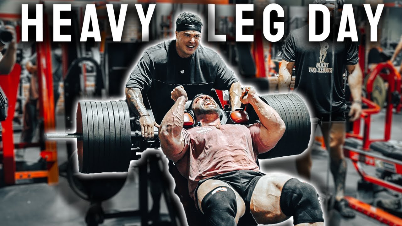 INTENSE Leg Day | NEW PR!