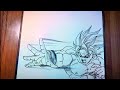 Goku Super Saiyan Drawing ⚡ | Epic Anime Sketch 🔥 