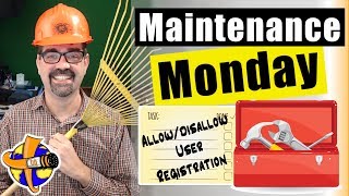 Famous Allow / Disallow User Registration in Joomla 🛠 Maintenance Monday Live Stream #007 Profile