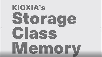 KIOXIA XL-FLASH – Designed for Speed