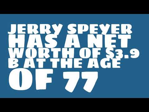 Video: Jerry Speyer Net Worth