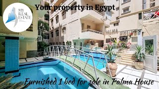 Fully furnished 1 bedroom apartment for sale in Palma House, Hurghada, Red Sea, Egypt