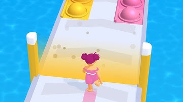 Pop It Run! 🌈 🟢 All Levels Gameplay Android, IOS