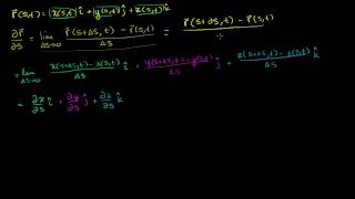 138 Partial Derivatives of Vector Valued Functions