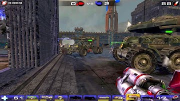 Cool Battle over the bridge Unreal Tournament 2004 in 2023 | VCTF {UEM} BridgeHead #gameplay