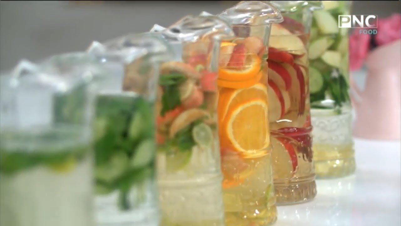 سفرة سالي مع سالي فؤاد | مجموعة متنوعة من مشروبات الديتوكس