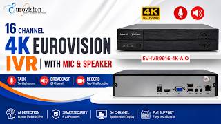 Eurovision Audio-Visual Integrated IVR | Smart Security with Talk, View &amp; Record | LogicGo