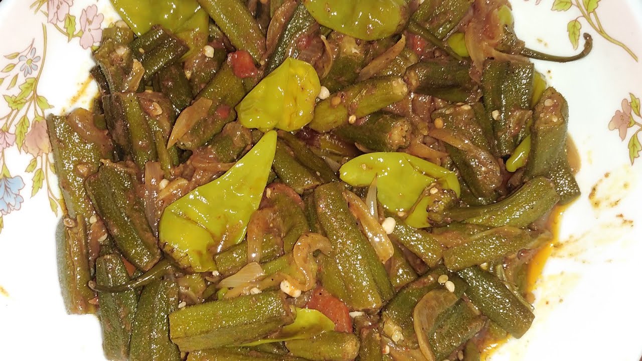 Bhindi recipe | quick and easy recipe by kitchen with saleha - YouTube