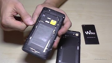 Wiko Jerry (1): How to remove the SIM card? Tutorial for removing the SIM cards and microSD card