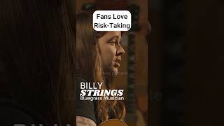 Billy Strings talks about his fans #billystrings #fans #bluegrassguitar