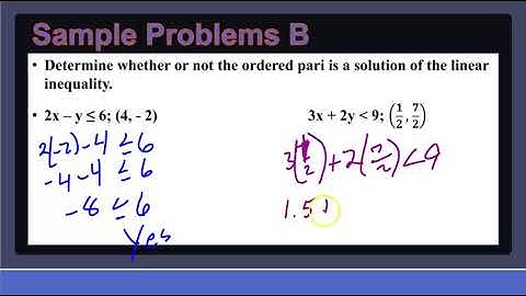Lesson 5-7 Graph a Linear Inequality in the Coordinate Plane