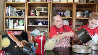 Double decker pineapple upside down cake!