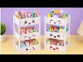 DIY Origami Organizer 😍 No Glue No Scissors | Easy Desk Organizer ||#diy#viralvideo#origami#craft 