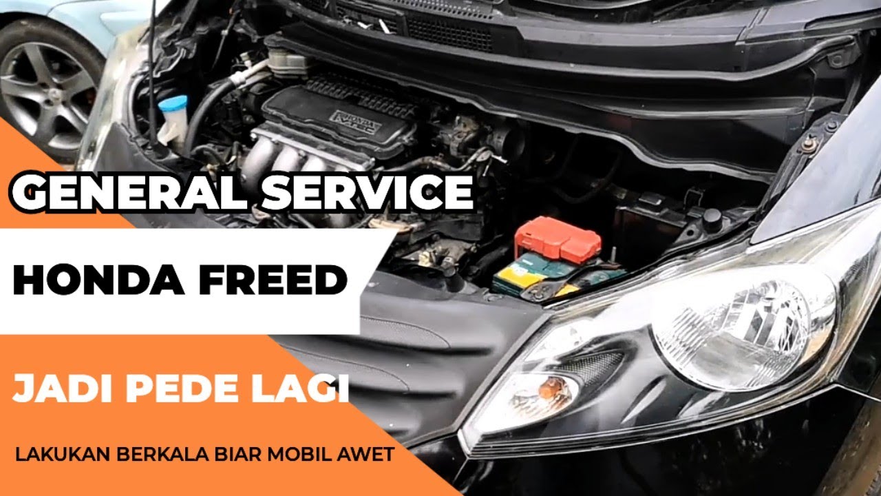 CARA TUNE UP HONDA FREED SERVICE BESAR YouTube