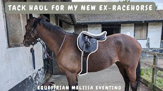 TACK HAUL || What did I get my new ex-racehorse?! || Equestrian Melissa Eventing