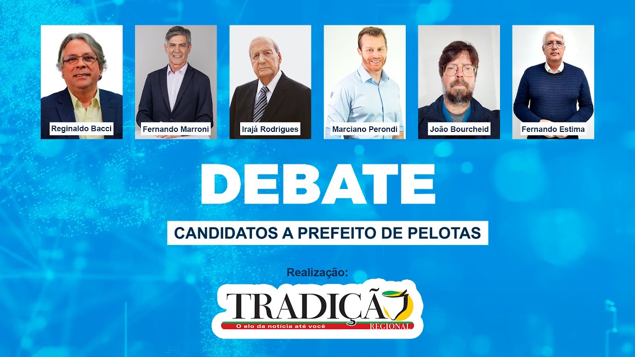 Debate Candidatos a prefeito de Pelotas