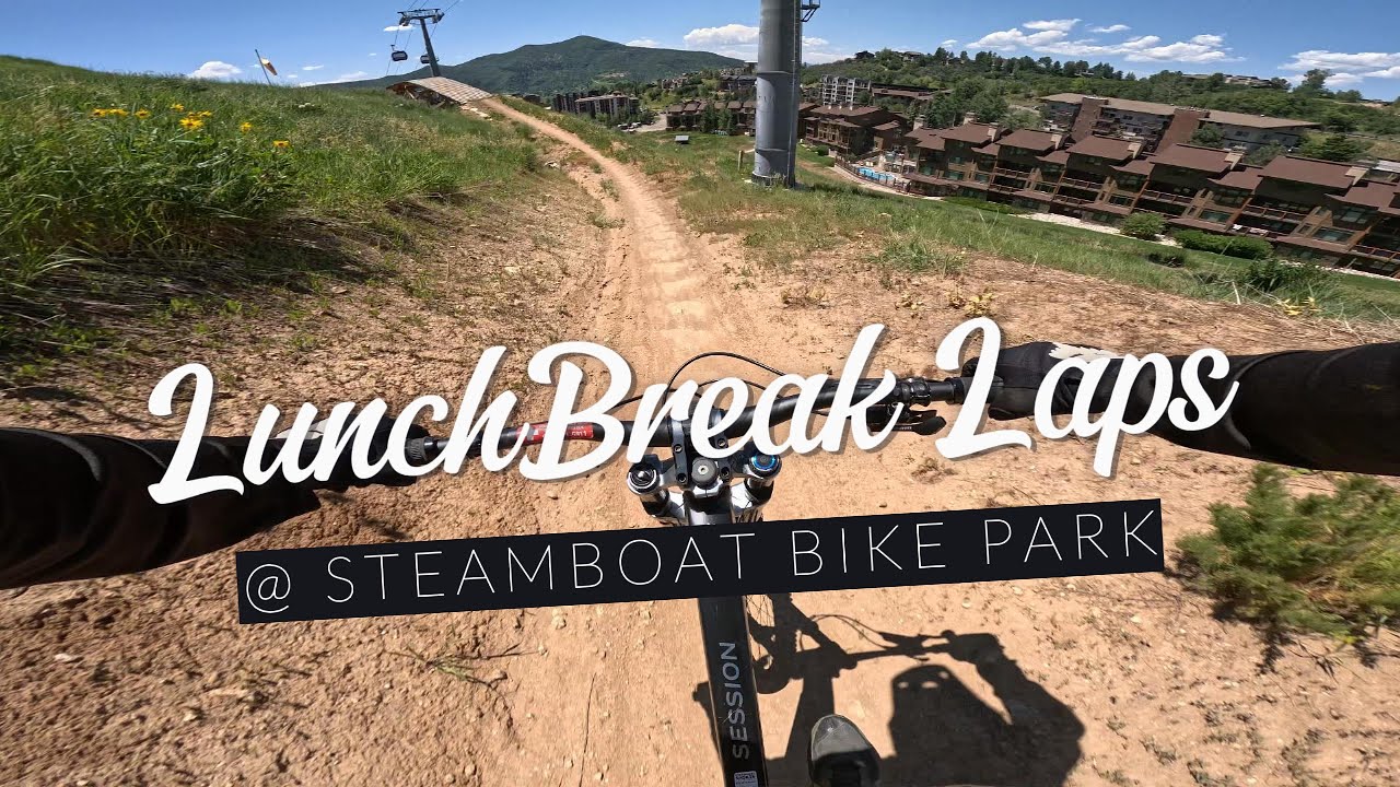 Steamboat Biking - Rustler's Ridge, Huckleberry, Buckin' Bronco - Blue Trails, Steamboat Bike Park
