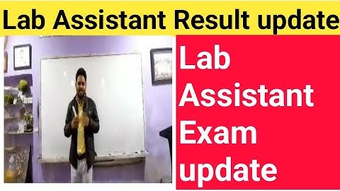 Jssc Lab Assistant Result Update