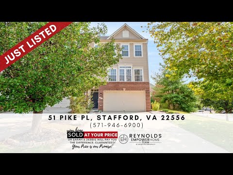 51 Pike Place, Stafford, VA home video tour
