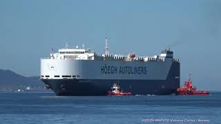 Hoegh Maputo Arrives At The Port Of Vigo From Le Havre Fr - 10 June 2019