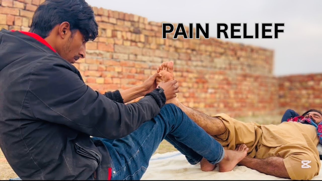 Foot Massage for Relaxation Best Pain Relief Techniques, How to, ASMR | Athena Jezik