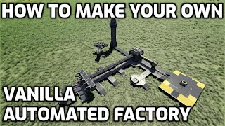 Vanilla Automated Printers (Factories) - Space Engineers Basics