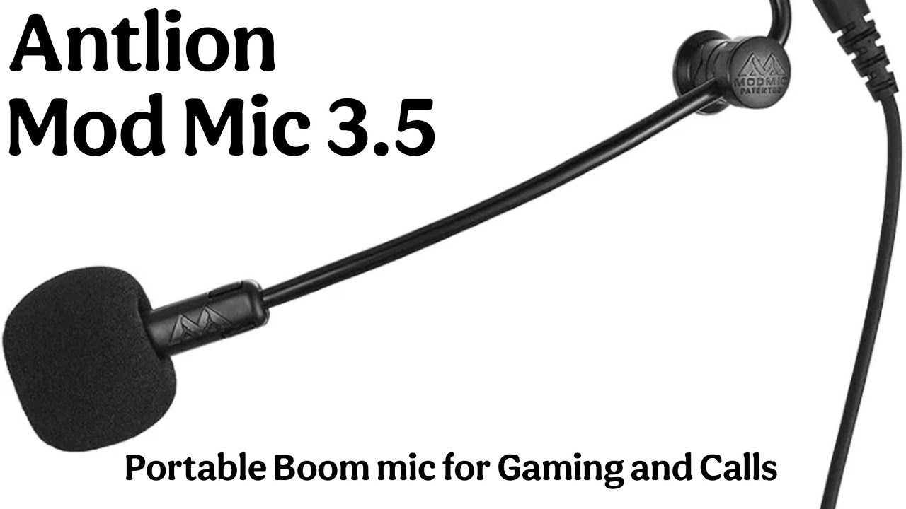 Best portable mic for gaming, video calls | Mod Mic 3.5mm Review