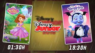 Assim Era 1 Dia No Disney Júnior Em 2018