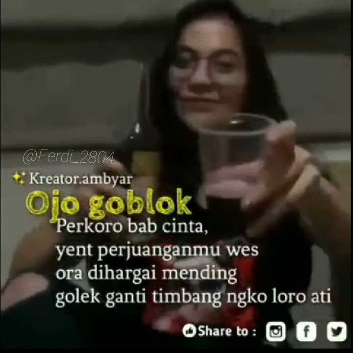 Story' wa minum anggur orang tua