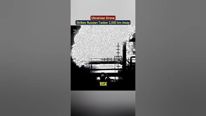 Ukrainian Drone Strikes Russian Tanker 2,000 km Away in The Mediterranean Sea!