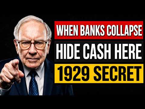 Warren Buffet: How To Protect Your Money When Banks Collapse — The 1929 Blueprint They Hide From You