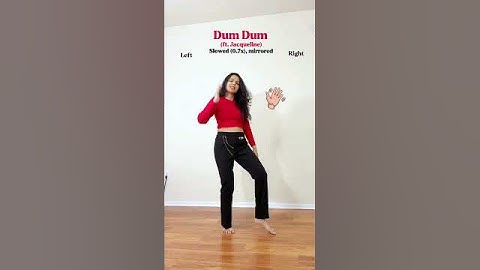 Thumbnail of Tutorial - 'Dum Dum' trending choreo #DanceTutorial #shortsindia #ytshorts
