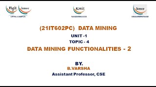 UNIT - 1_DATA MINING FUNCTIONALITIES - 2