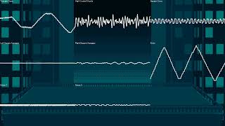 Bluet Tech Link ~ FNF: Scarlet Night - Night Shift Instrumental (Oscilloscope View)