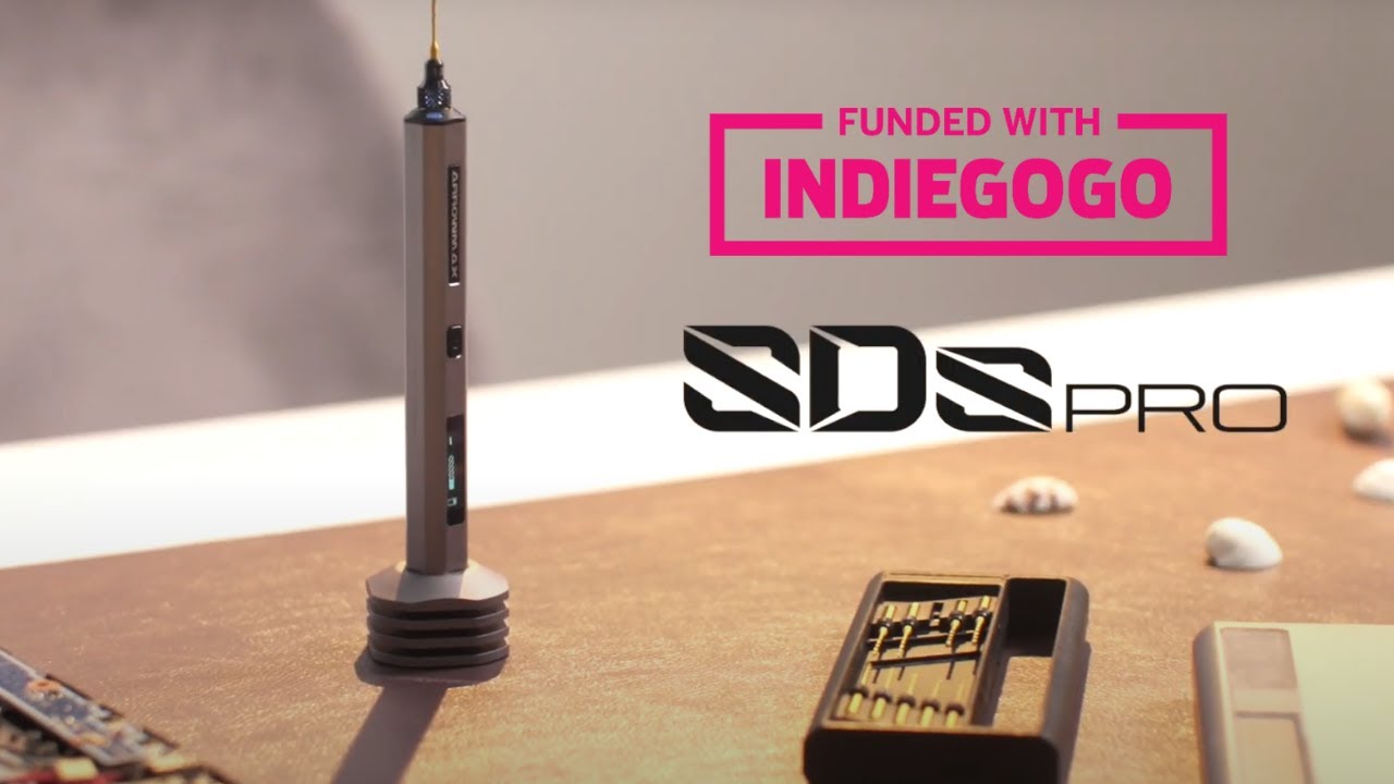 SDS ULTRA PLUS - Mini Electric Drill Pen & Benchtop Press by Arrowmax —  Kickstarter