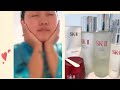 Just 4 steps|skin care routine with SkII #SKIIproducts #Pitera