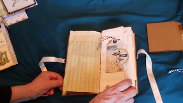 French Themed Altered File Folder: Le Garcon