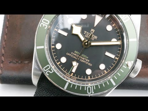 Up Close: The Tudor Heritage Black Bay "Harrods" Edition