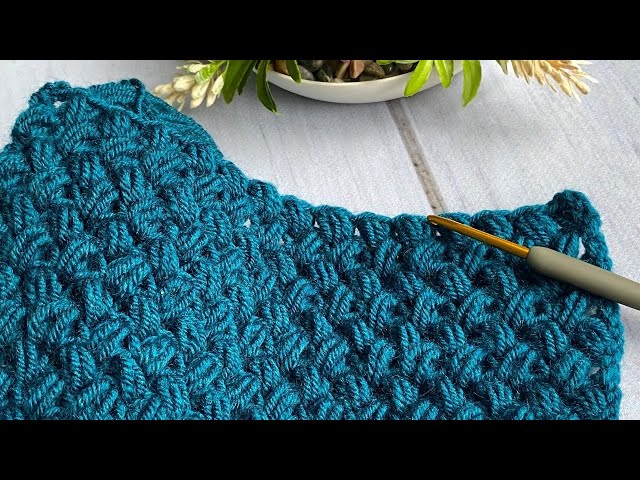 Legendary! 🥰 I love this pattern. Let's knit a puff crochet baby blanket.