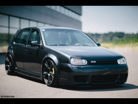 Golf 4 R32 mit MM Performance Auspuffanlage - YouTube