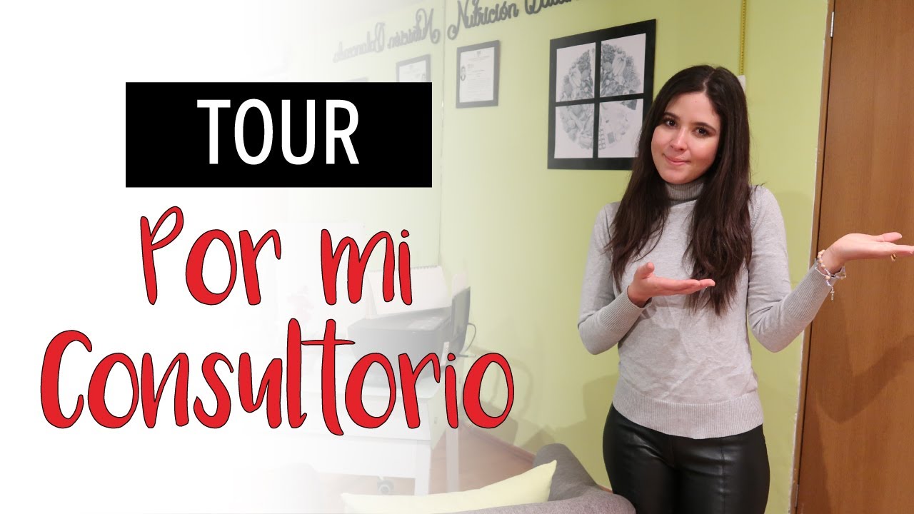 TOUR por mi consultorio NUTRICIONAL!! / Ana Gabriela Ugalde