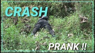PRANK !!, DE FIETS VALT NAAR DE HERFST