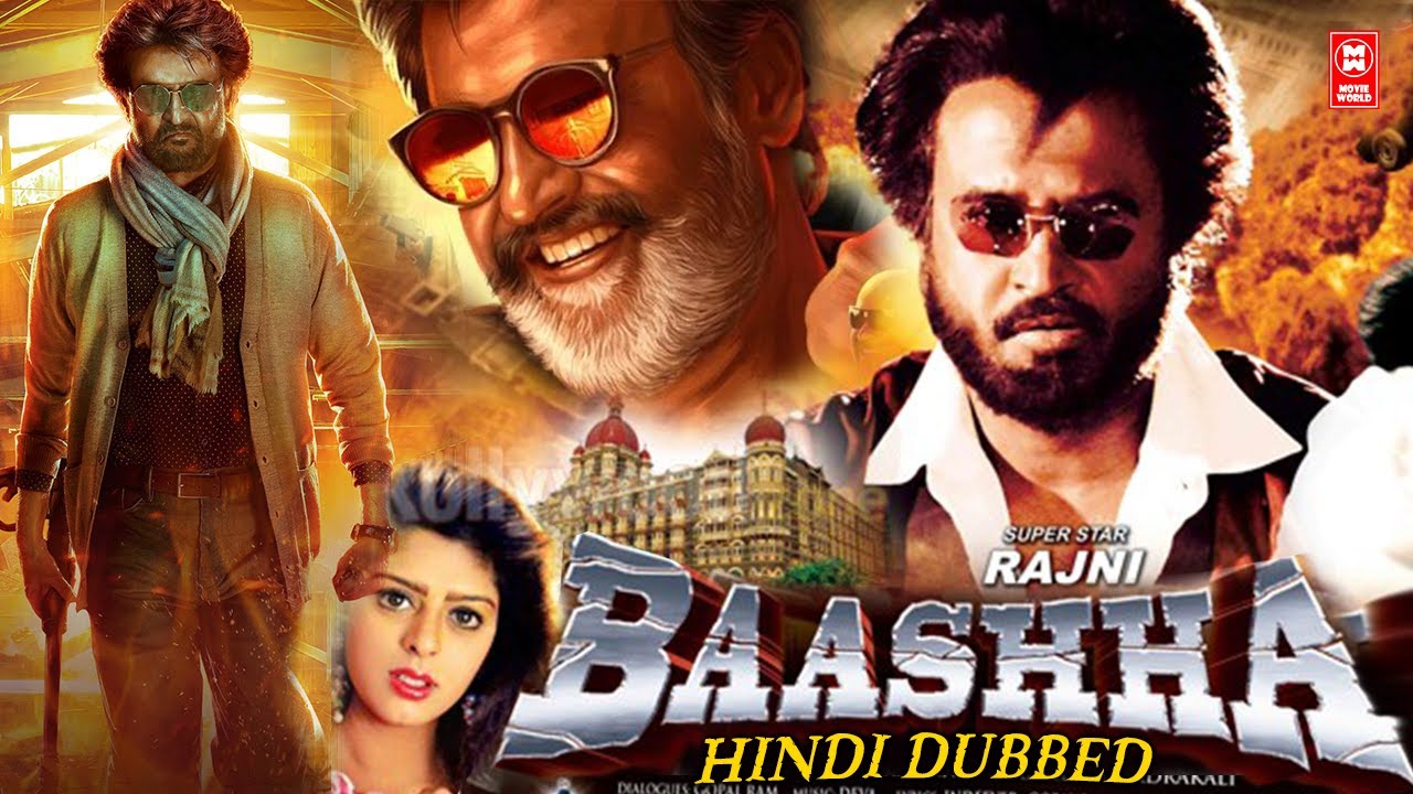 South Indian Movies Dubbed In Hindi Full Movie  Baashha  Hindi Dubbed Movies  Rajinikanth  Nagma