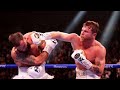 Canelo Alvarez vs Caleb Plant - Highlights