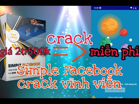 hướng dẫn tải  và crack  simple facebook mobile mới nhất 2020 (auto facebook 2020)